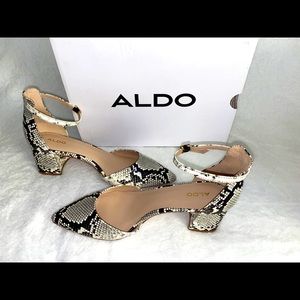 Aldo Wocia Pointed Toe Ankle Strap Pump